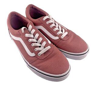 VANS Missy Pink Canvas Classic‎ Low Top Sneakers Girls Missy Size US 6